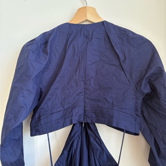 Jason Wu Navy Long Sleeve Mini Dress - Size XS - Picture 7 of 8